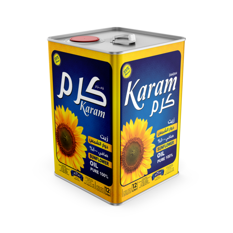 كرم زيت شمس 8 لتر