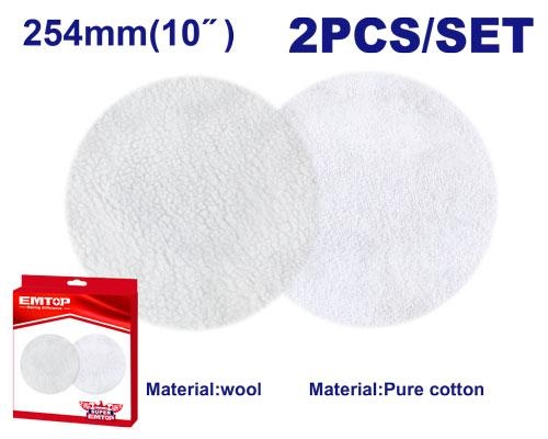 فروه ماكنه بوليش دائري شحن 2 قطعه EWPB25402 