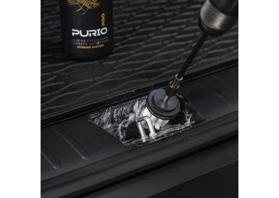 ثلاث فرش بأحجام مختلفة لتناسب مجموعة واسعة من الاستخدامات K2 BRILL SET PRO