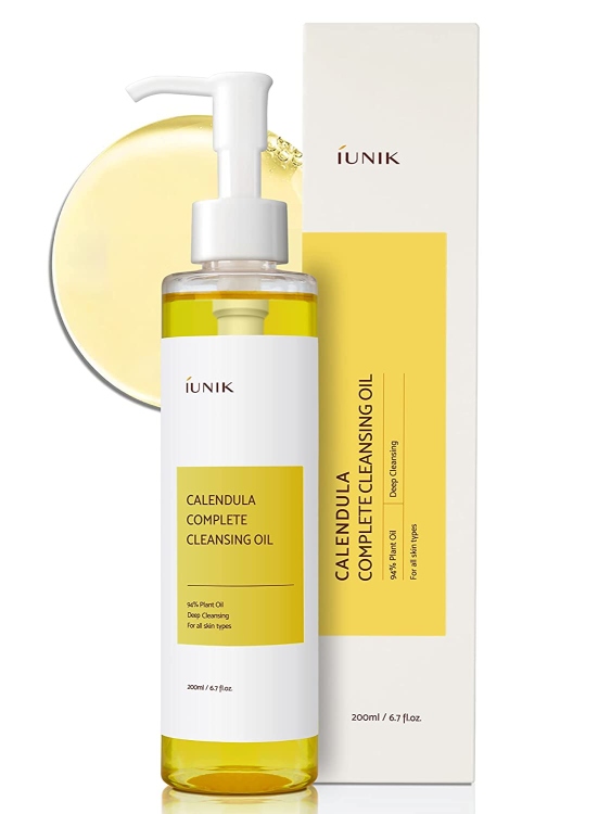 iUNIK Calendula Complete Deep Cleansing Oil غسول ذو قاعدة زيتية