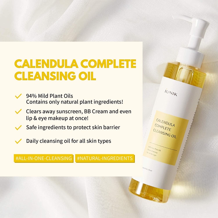iUNIK Calendula Complete Deep Cleansing Oil غسول ذو قاعدة زيتية