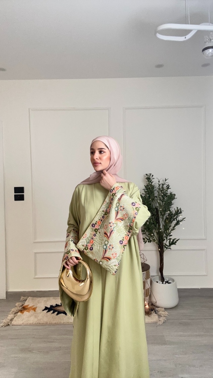 بشت  رمضان كم تطريز