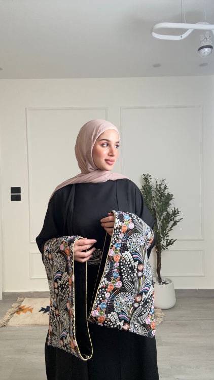 بشت  رمضان كم تطريز