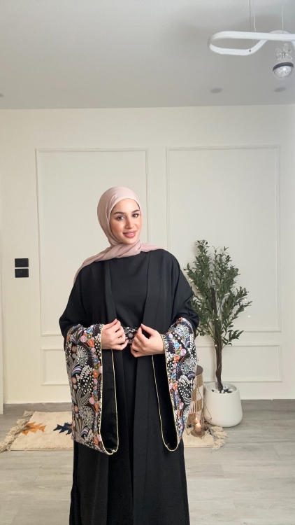 بشت  رمضان كم تطريز