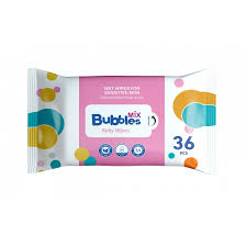 بابليز فاين مبلل مياه مقطرة120قطعة