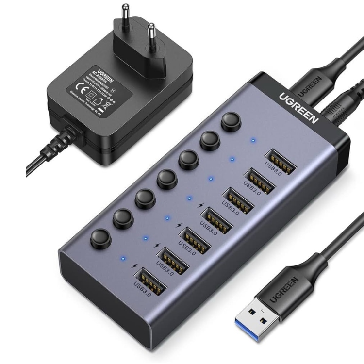 موزع 7 مداخل USB شحن