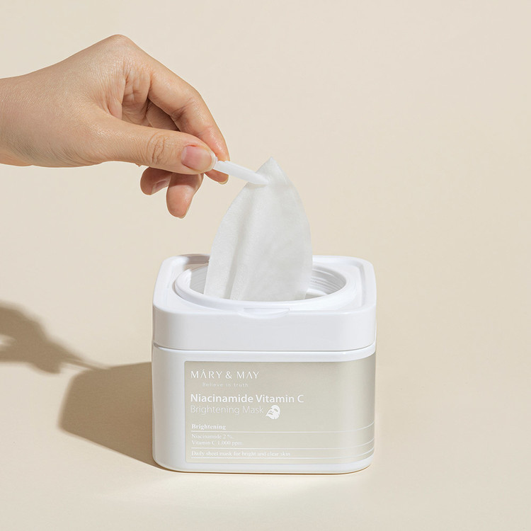 Mary&May, Niacinamide Vitamin C Brightening Mask