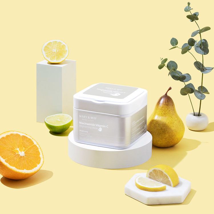 Mary&May, Niacinamide Vitamin C Brightening Mask