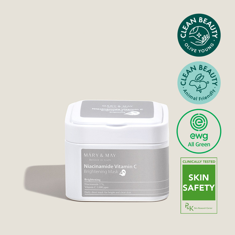 Mary&May, Niacinamide Vitamin C Brightening Mask