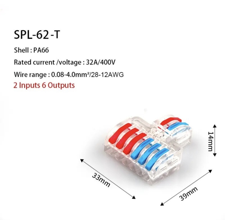 تيرمينال وصل 6x2 خط 