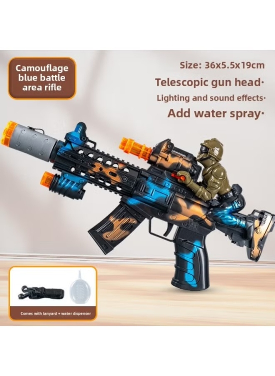 رشاش اطفال مع موسيقى واضاءة وبخار حجم 44 سم