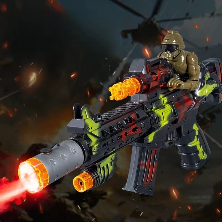 رشاش اطفال مع موسيقى واضاءة وبخار حجم 44 سم