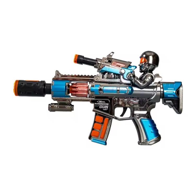 رشاش اطفال مع موسيقى واضاءة وبخار حجم 30 سم 