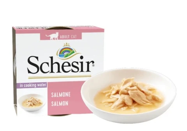 شيزير معلبات السالمون بماء الطبخ 85 غم