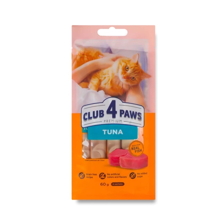 كلوب فور باوس - تريت كريمة- بنكهة التونا 