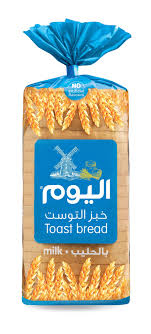 اليوم خبز توست بالحليب 600 جرام