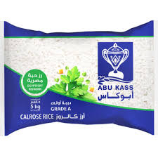 أبو كاس أرز كالروز حبة متوسطة 4.5 كيلو جرام