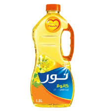 نور زيت كانولا 1.5 لتر