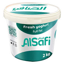 الصافي زبادي طازج كامل الدسم 2 كيلو جرام