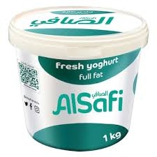 الصافي زبادي طازج كامل الدسم 1 كيلو جرام