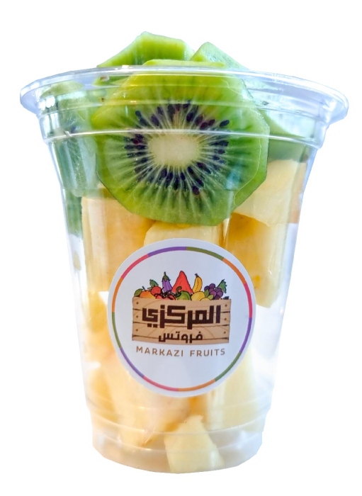 كوب اناناس و كيوي-مركزي