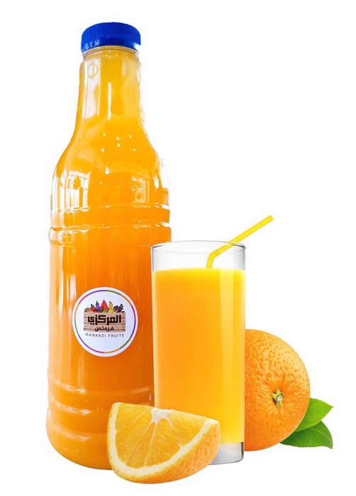 عصير برتقال  1 لتر