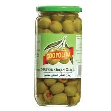 كوبوليفا زيتون أخضر محشي بالفلفل 360 جرام