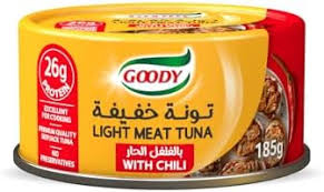 قودي تونة بالفلفل الحار 185 جرام