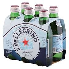 س بلغرينو مياه معدنية 250 مل 6 حبات