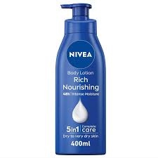 نيفيا 5 في 1 عناية كاملة غني ومغذي لوشن للجسم 400 مل