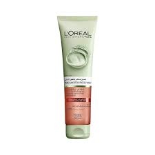 لوريال باريس غسول جل الطين النقي  مقشر  للبشرة الجافة 150 مل