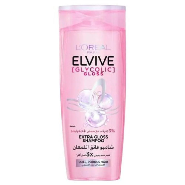 الفيف شامبو  جليكوليك غلوس إكسترا للشعر الباهت لوريال باريس- 600 مل