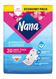 نانا فوط نسائية سميكة متوسطة 20 فوطة