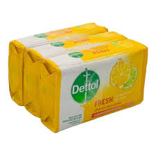 ديتول صابون للايدي ليمون 165 غم 4 حبات