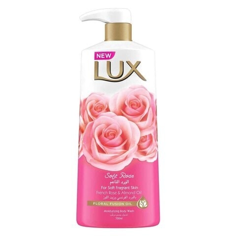 لوكس شور جل الورد الناعم 700 مل 