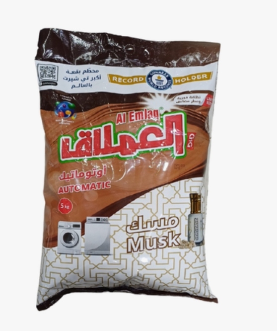 العملاق مسحوق غسيل أوتوماتيك برائحة المسك 5 كغ