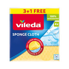 فليدا قطعة قماش اسفنجي 3+1 قطعة