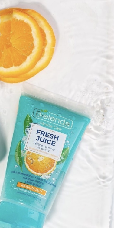 جل مقشر للوجه Bielenda fresh juice 