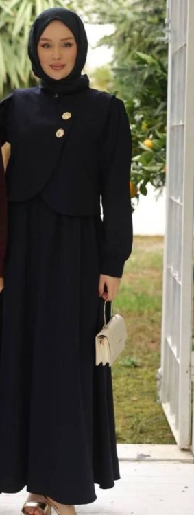 فستان  قطعتين N1