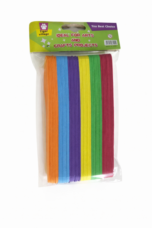 أعواد بوظة فلين ملونة 