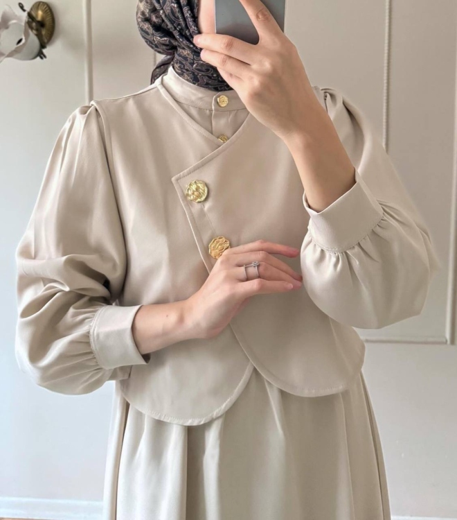 فستان  قطعتين N1