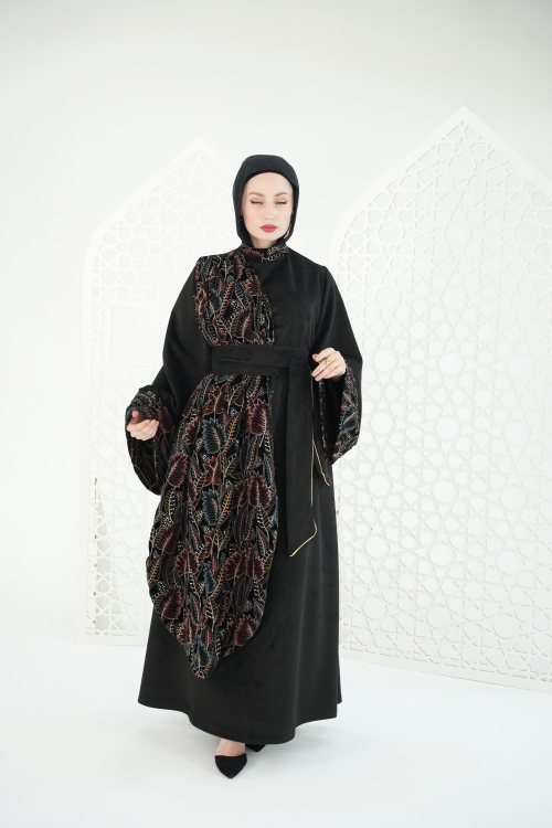 فستان رفيف نقشة جديدة