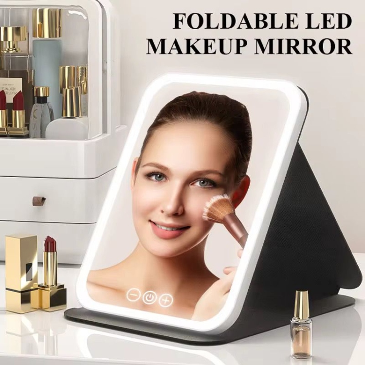 مراية ميك اب مع اضاءة -شحن وايرلس 