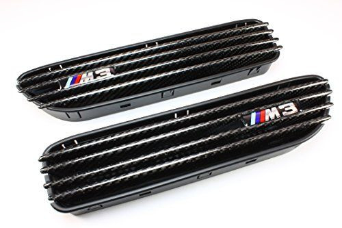 BMW E46 M3 CARBON SIDE GRILL / SET