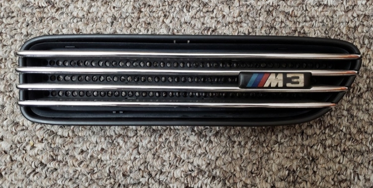 BMW E46 M3 CHROME SIDE GRILL / SET