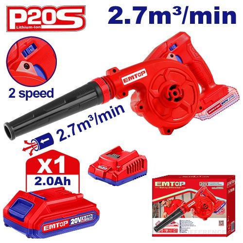 بلور شحن 20V  2 سرعة مع بطارية وشاحن  ELAB200581