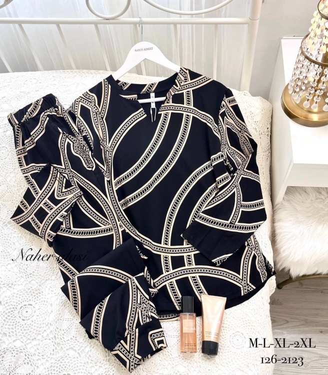 بيجامه قطعتين 2123