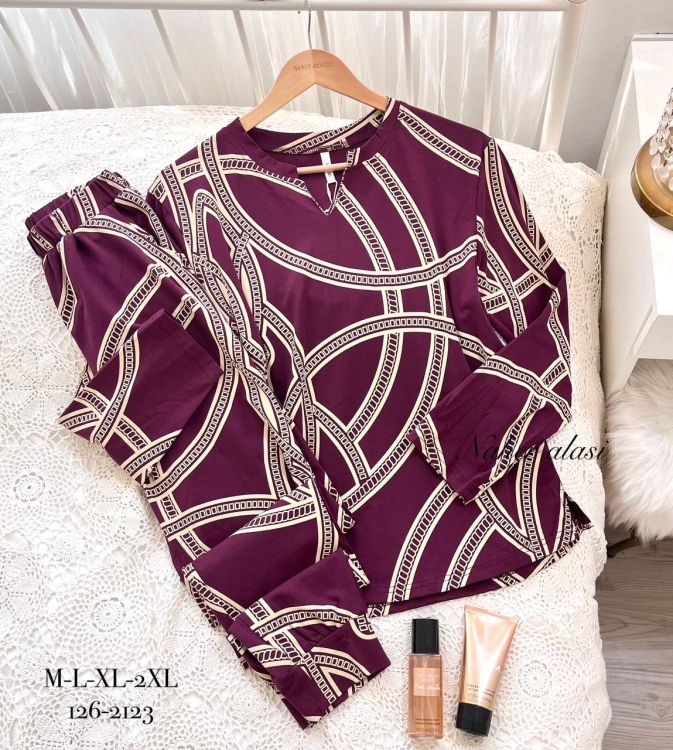 بيجامه قطعتين 2123