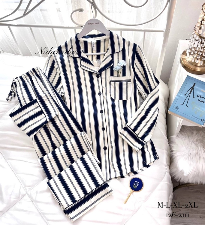 بيجامه قطعتين  قطن 2111