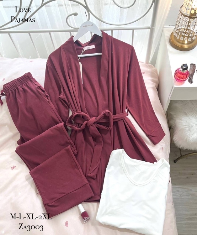 بيجامه 3 قطع 3003